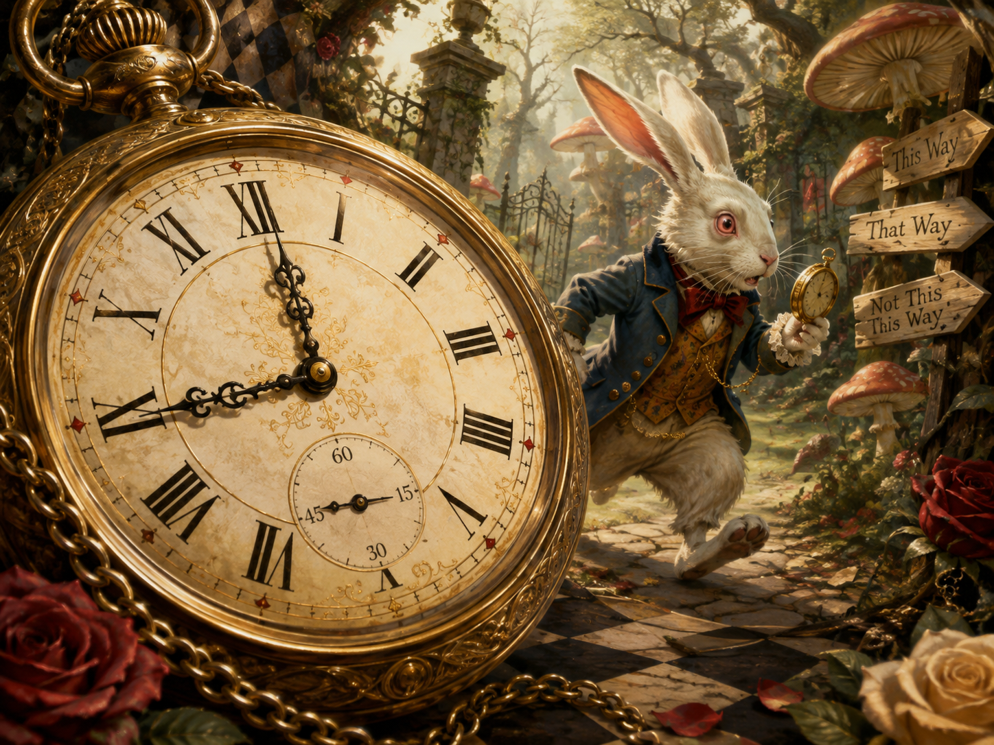 Réussir une prise de parole en public Le lapin pressé et la montre enchantée